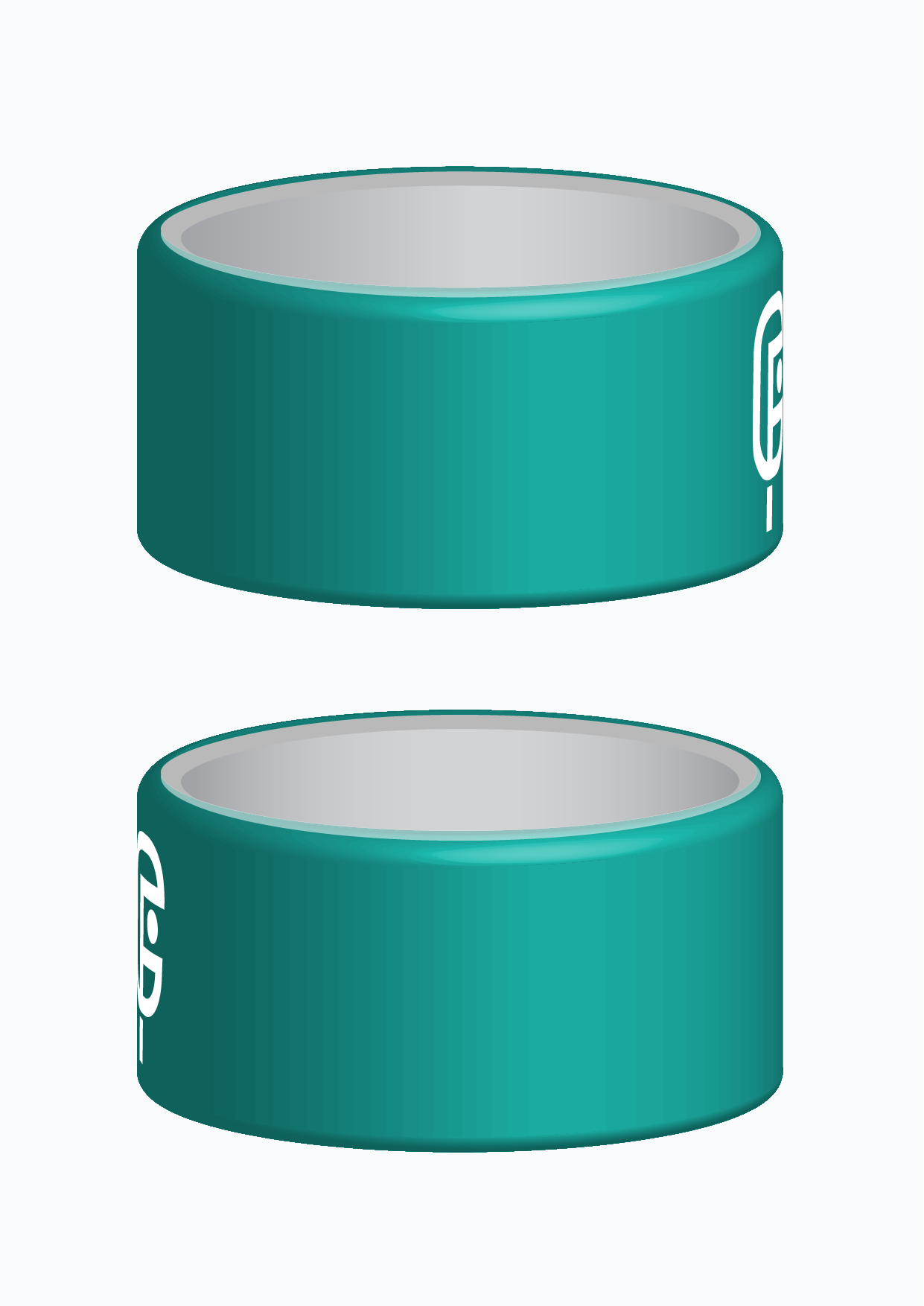 Teal Band for Pickleball Paddle