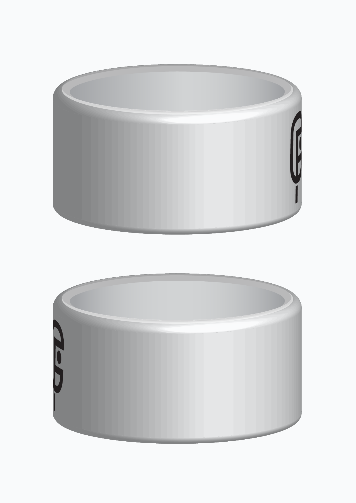 White Band for Pickleball Paddle